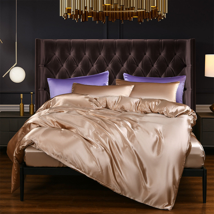 Satin Duvet Cover Bedding Set