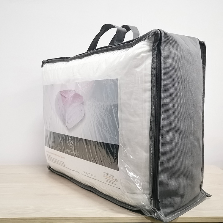 Custom Non-woven PVC Duvet Packing Bag