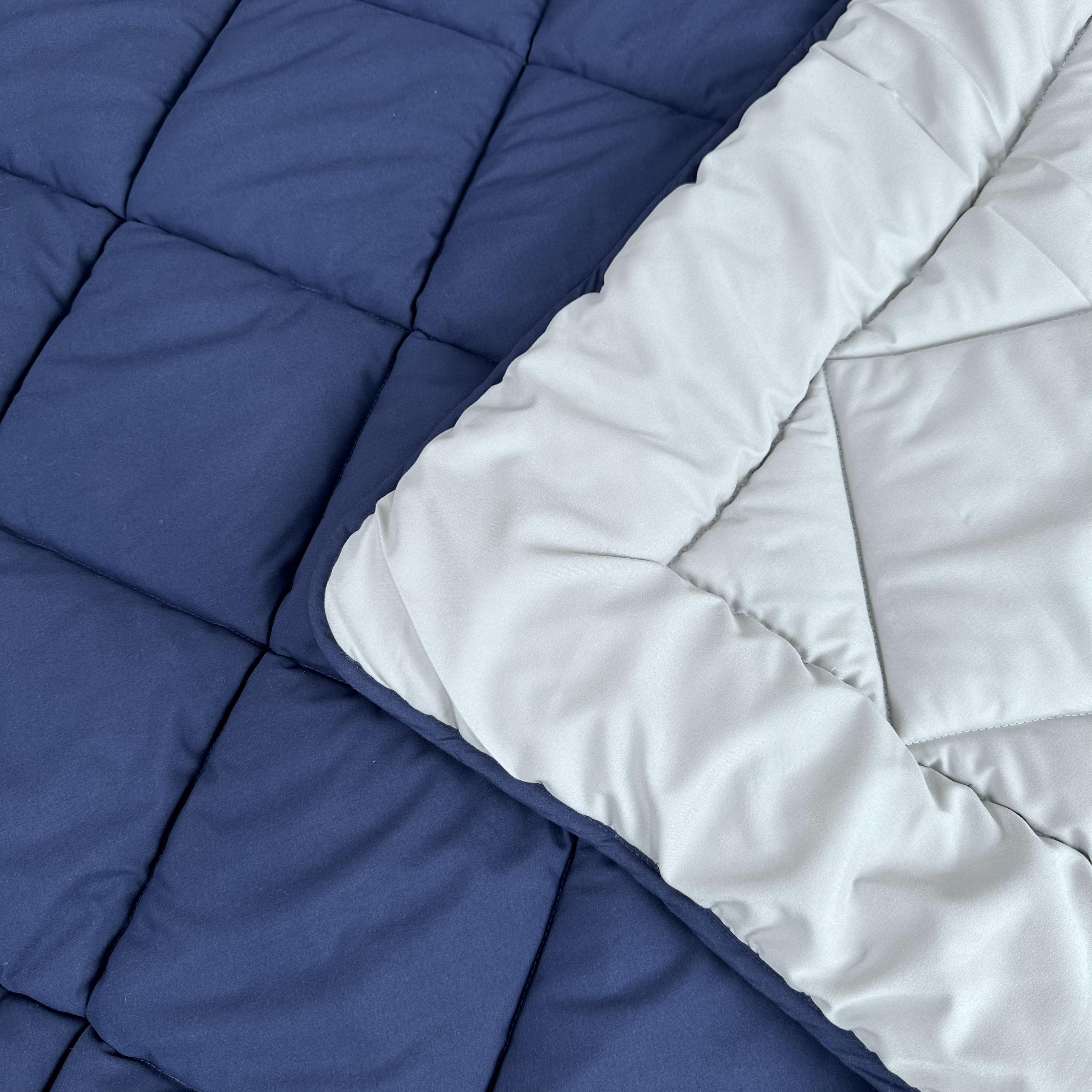 Reversible Color Microfiber Duvets Quilts Comforters