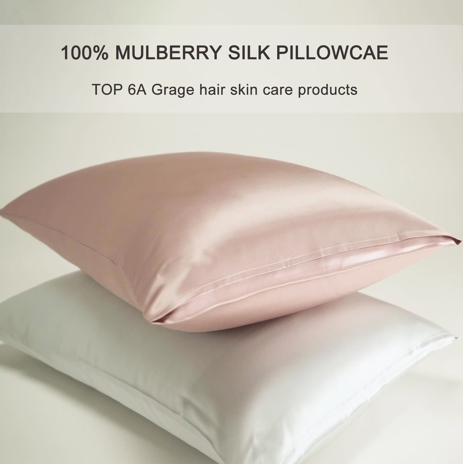 19Momme Pure Silk Pillowcase Envelop Closure