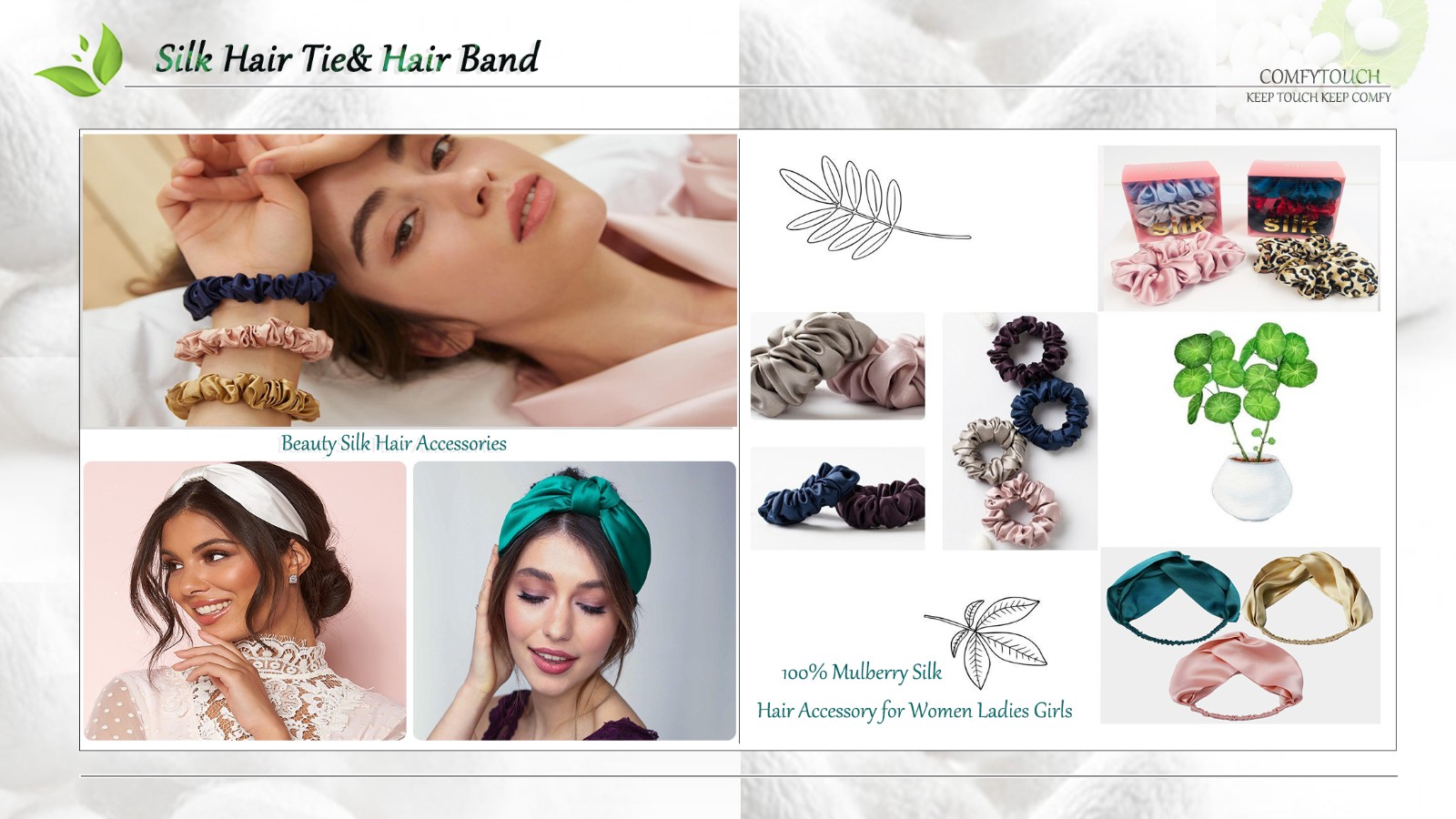 silk headband