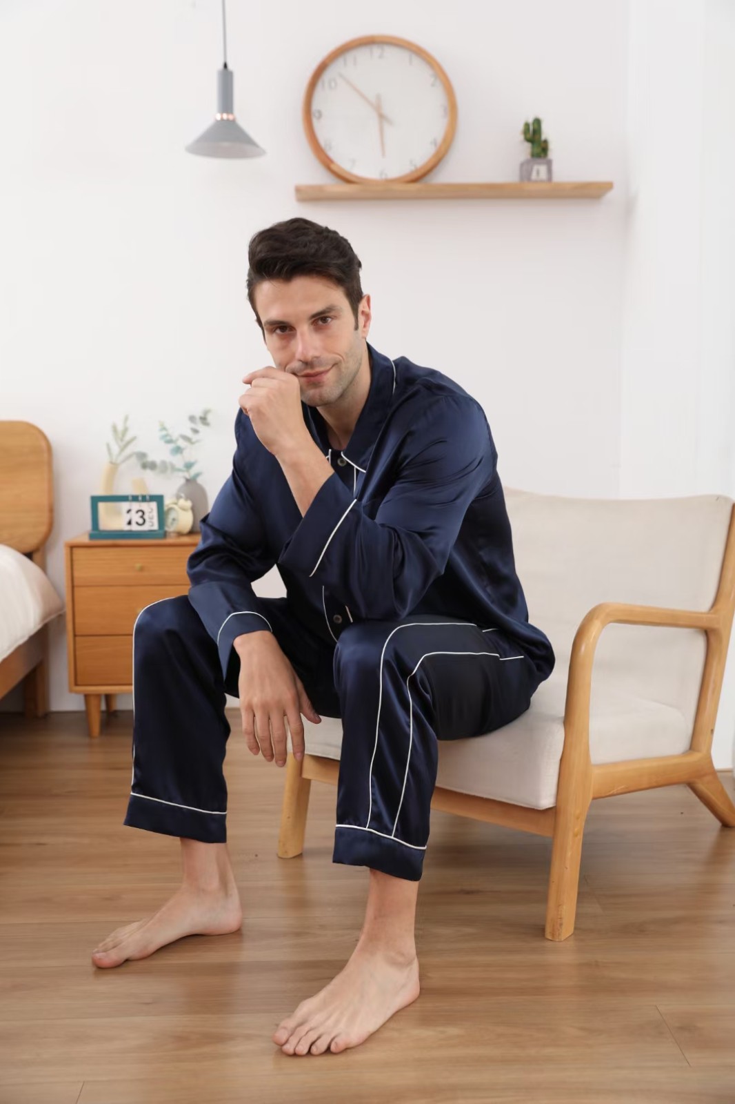 men's silk pajamas set-men's silk pajamas set ODM/OEM,men's silk pajamas  set Manufacturers, Suppliers and Exporters - at Anhui Comfytouch Ltd.