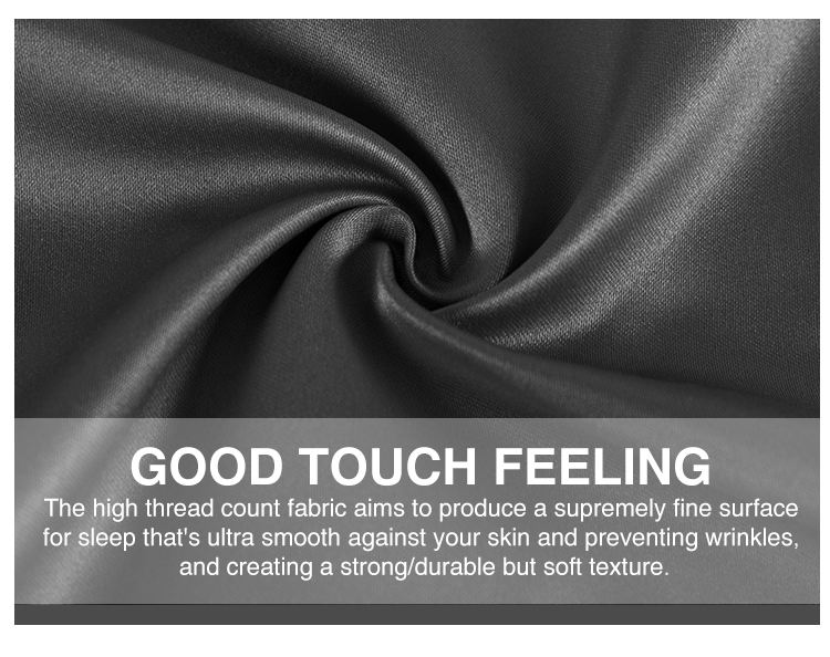 Soft Envelope/Zipper Style Satin Bedding Sets