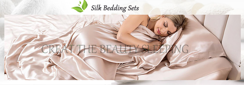 22Momme 4 pieces 100% Pure Silk Bedding Set 